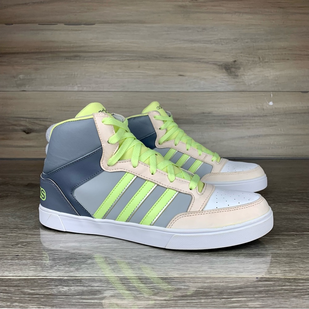 Adidas Neo Hoops Mid Top Basketball Shoes size Men’s 8.5/Women’s 9.5